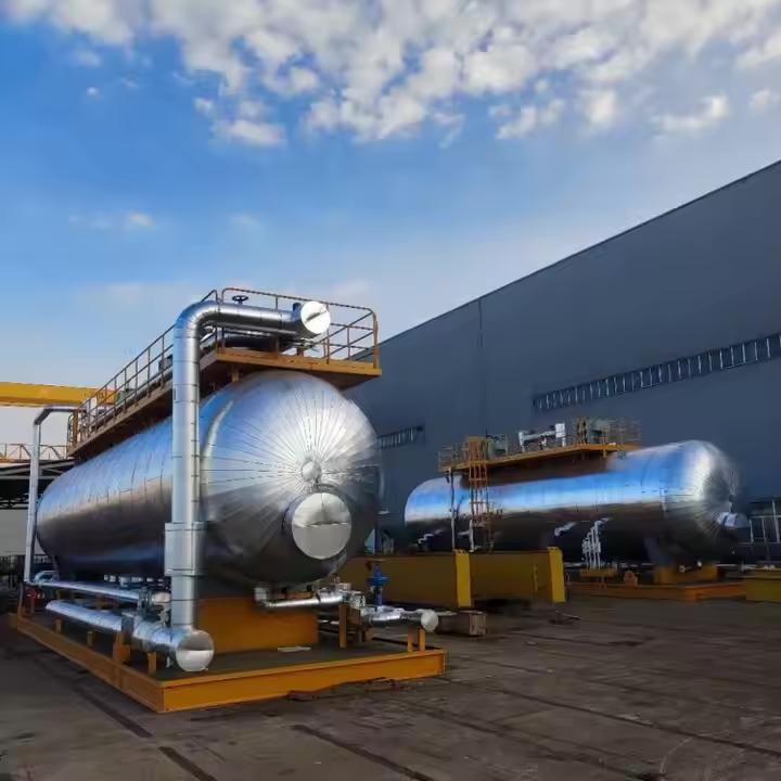 High efficiency and long life offshore crude oil electric dehydration equipment Oil water separator